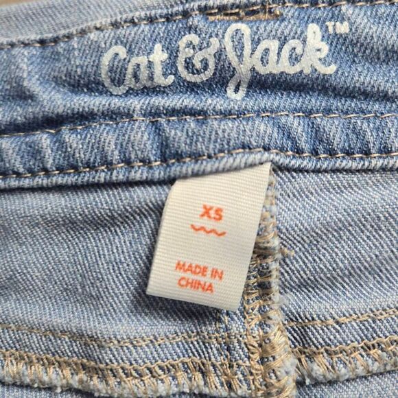 Cat & Jack short scallop overall XS - Picture 5 of 6